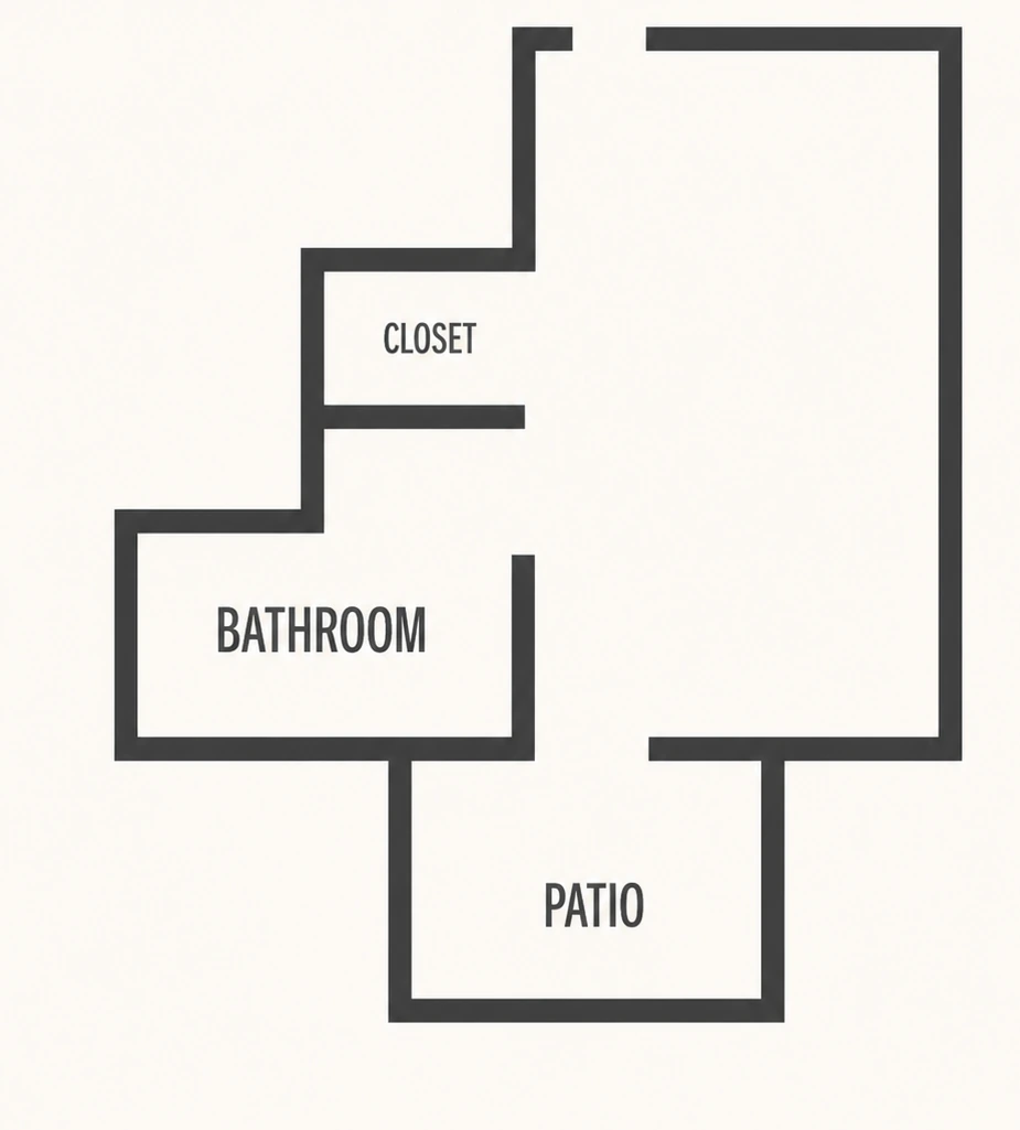 Grande Suite floor plan at Legacy Assisted Living